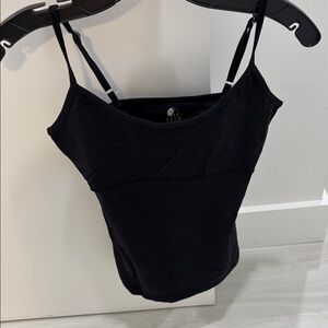 Black Women's Exercise Top